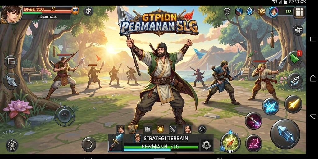 Tampilan menawan dari gameplay GTPIDN yang menantang.