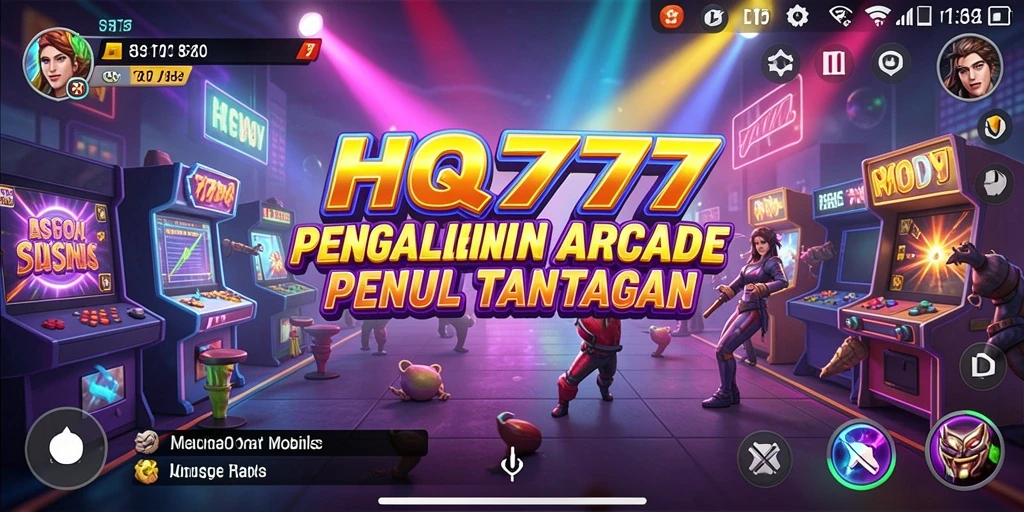 Tampilan gameplay HQ777 yang menantang dan seru.