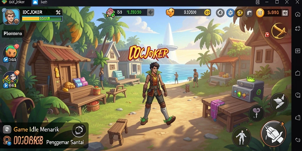Menampilkan gameplay santai IDCJOKER dengan misi yang menarik.