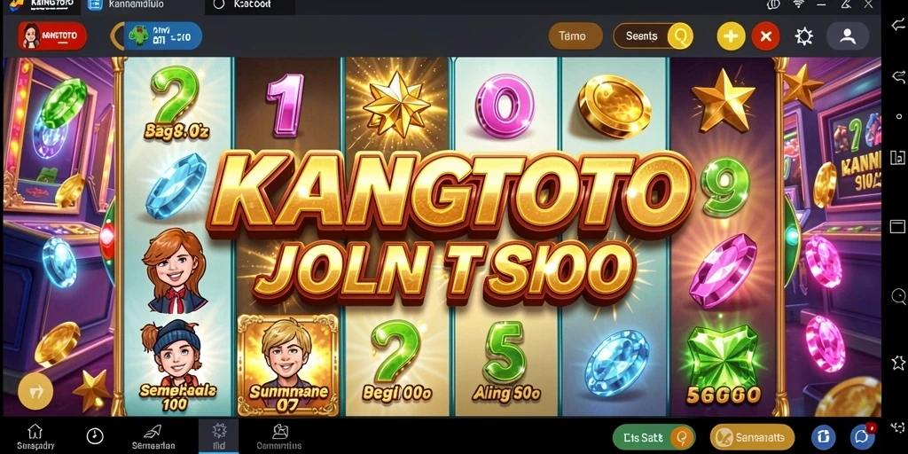 Tampilan gameplay KANGTOTO yang mengasyikkan dan penuh warna.