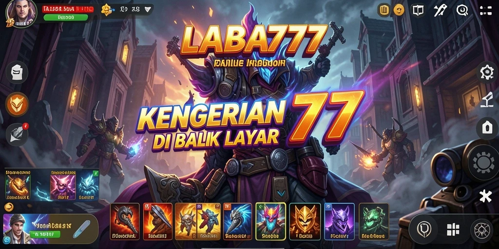 Gameplay LABA777 yang menakutkan dengan suasana mencekam.