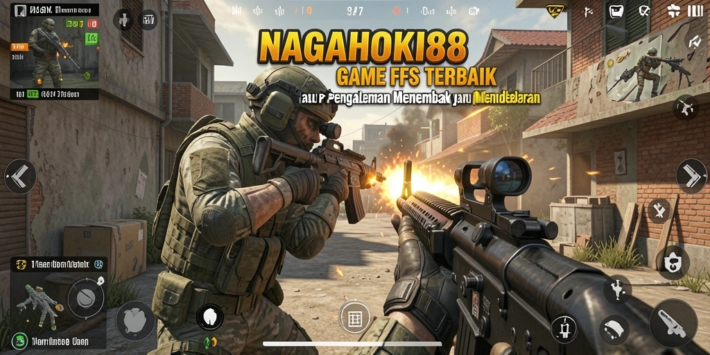 Tampilan gameplay menegangkan dari NAGAHOKI88 saat pertempuran berlangsung.