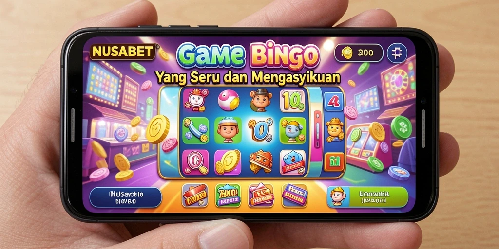 Tampilan gameplay seru dan interaktif dalam NUSABET.