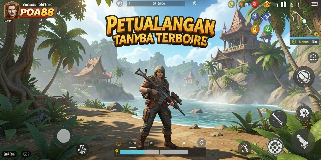 Tangkapan layar POA88 menampilkan petualangan seru di dunia terbuka yang luas.