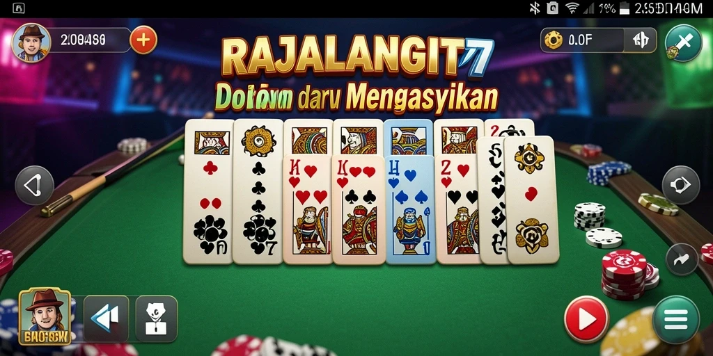 Gameplay seru di RAJALANGIT77 menampilkan aksi domino yang mendebarkan.